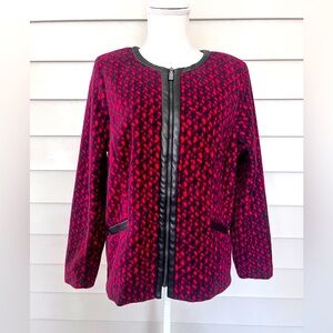 Bob Mackie Wearable Art jacket size M